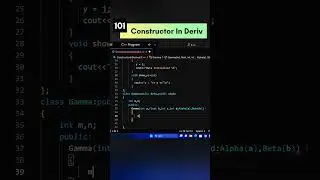 Constructor In Derived Class | Code Leos