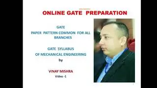 2021 GATE paper pattern and syllabus of mechanical engineering.