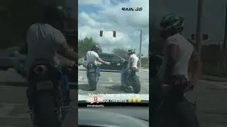 Самое большое невезение мотоциклистов😱 