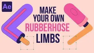After Effects, Rigging limbs! No Plugin, Rubberhose style!