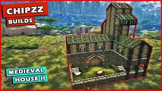 Ark: How To Build A Medieval House II | No Clip Enabled | Building Tutorial