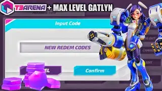 Max Level GATLYN Gameplay // T3 Arena Redem Codes