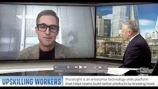 Pluralsight CEO Aaron Skonnard discusses The Great Resignation on Sky News