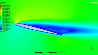 ✅💯✅ Ansys Fluent Project # 35 : Dynamic Mesh CFD Analysis of Airfoil | Dynamic Mesh Tutorial