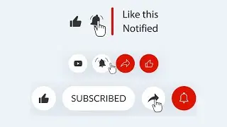 Subscribe and bell icon intro and sound without copyright | Subscribe Like share and comment