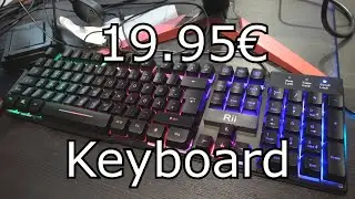 Rii RK100+ - The very good keyboard under 20€ (Review)