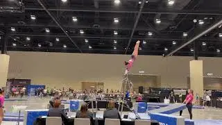 Arianna Espinoza Bars 9.45 DP Nationals 2023 Wildfire Gymnast Level 10