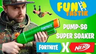 ВОДНЫЙ НЕРФ ФОРТНАЙТ ДРОБОВИК \/ Nerf Fortnite Pump-SG Super Soaker