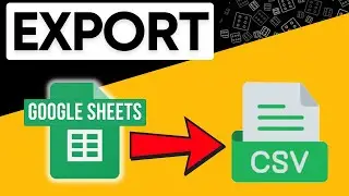 How to Export Google Sheets to Excel File