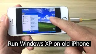 Turn old iPhone into Windows XP PC