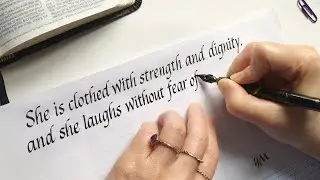 Italic Calligraphy Compilation - Oddly Satisfying