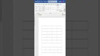 How to create a table in Microsoft Word | Unique Method of Table Creation in MS Word