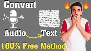 Interview Transcriptions Completely FREE | Audio to Text Converter online FREE AI tool