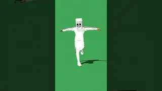 Free Fire Marshmallow Green screen emote by no rules yt | Free Fire Green screen #ffgreenscreen