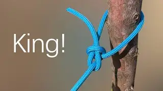 The quickest way to tie Bowline (the KING of knots)
