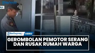 Aksi Brutal Gerombolan Pemotor 