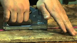 How to Operate a Staple Gun