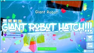 Giant Robot Hatched On Camera!!!