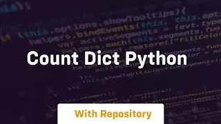 count dict python