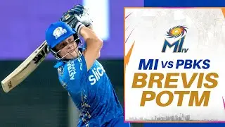 Dewald Brevis - Player of the Match | Mumbai Indians