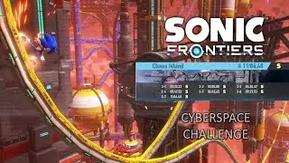 Sonic Frontiers DLC | Cyberspace Challenge Chaos Island (S Rank)