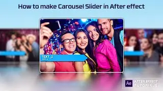 How to make Carousel slideshow in After effect | carousel animation after effects | rishi studio