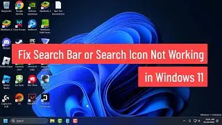 How to Fix Search Bar or Search Icon Not Working in Windows 11