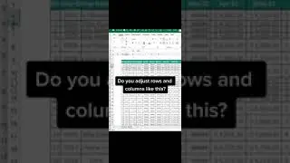 Resize Columns & Rows in Excel with this Keyboard Shortcut! ⌨ 