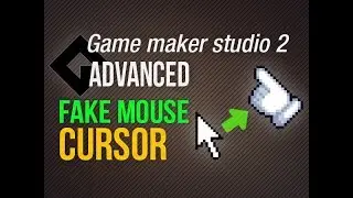 🔴Game Maker Studio 2 | Advanced - Fake mouse cursor