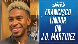 Francisco Lindor on Mets adding J.D. Martinez and how Steve Cohen told him the news | SNY