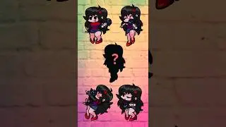 Choose the right cutie for her shadow by FNF🥰 #animation #fnf #fridaynightfunkin #fnfmod #fnfmemes