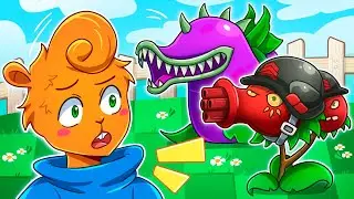 😨 СОЗДАЛ МУТАНТОВ РАСТЕНИЙ | PvZ ФЬЮЖН МОД