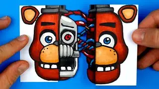10 DIY FREDDY FAZBEAR FNAF INTO THE PIT ARTS & PAPER CRAFTS