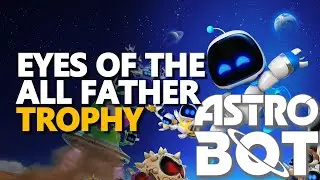 Eyes of the All Father Trophy Astro Bot