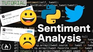 Tweet Visualization and Sentiment Analysis in Python - Full Tutorial