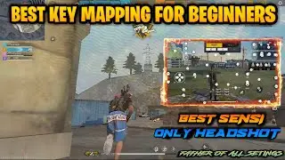 Best Keymapping for free fire PC 🎯 | Msi 5 Easy Custom HUD For New Emulator Players