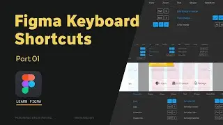 Figma Common keyboard Shortcuts Part 1 - Speed up Figma for Beginners