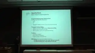 Apache Etch: Efficient and feature-rich network services