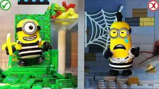 Minion reich gegen Minion arm - Lego Gefängnisausbruch