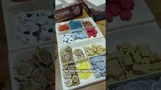 Board game organizer boxes test project