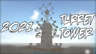 Turret Tower 2021 - How to build? | ARK Survival Evolved