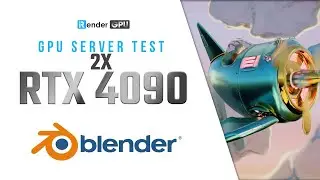 GPU Render Farm for Blender & Cycles Render with 2x RTX 4090 | Blender Cloud Rendering | iRender