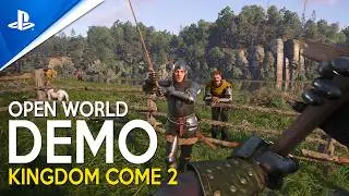 KINGDOM COME 2 Exclusive Open World Demo | MOST REALISTIC Single Player RPG coming to PS5 in 2025