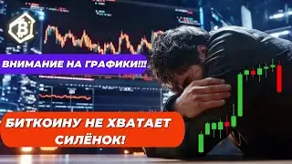 ВНИМАНИЕ НА ГРАФИКИ!!! БИТКОИНУ НЕ ХВАТАЕТ СИЛЁНОК!! ДАННЫЕ ПО ПОТРЕБИНФЛЯЦИ США НЕ ПЛОХИЕ ДЛЯ ФРС