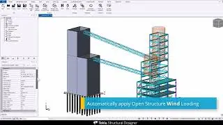 Tips for Loading Industrial Structures with Tekla Structural Designer