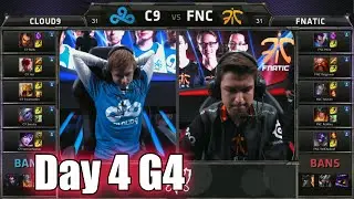 Cloud 9 vs Fnatic | Day 4 Game 4 Group B LoL S5 World Championship 2015 | C9 vs FNC D4G4