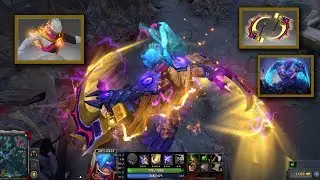 Arteezy Best Set Anti-Mage Golden Origins of Faith/Golden Basher Blades/Guilt of the Survivor
