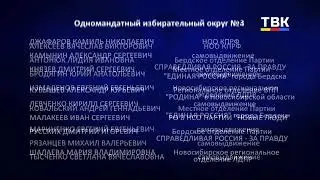 В Бердске завершился прием документов от кандидатов на депутатские мандаты