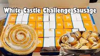 I Accept LA Beast's White Castle Crave Case (30 Sliders) Sausage Challenge