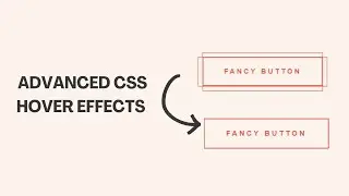 Advanced CSS Button Hover Effect With Html & Css Only